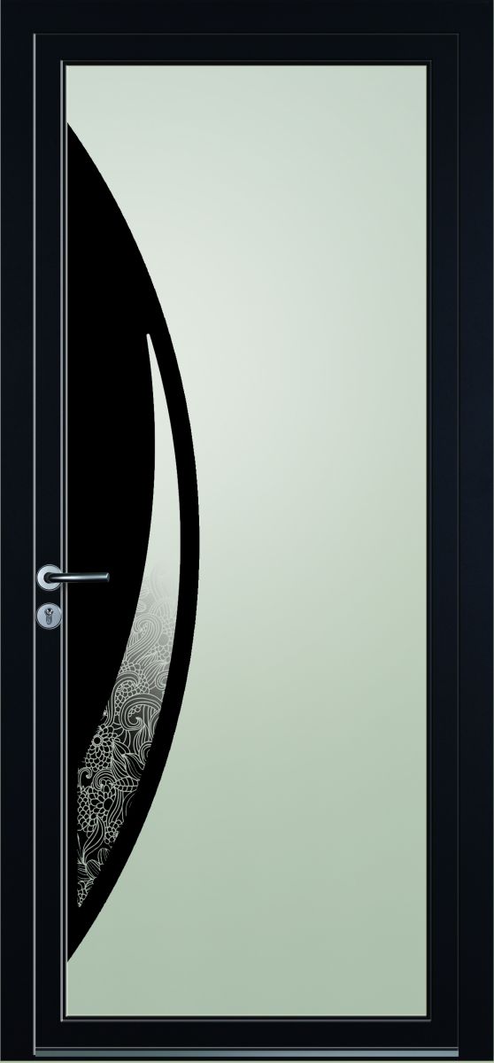 panneau de verre perroquet