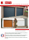 Les portes de garage sectionnelles et basculantes